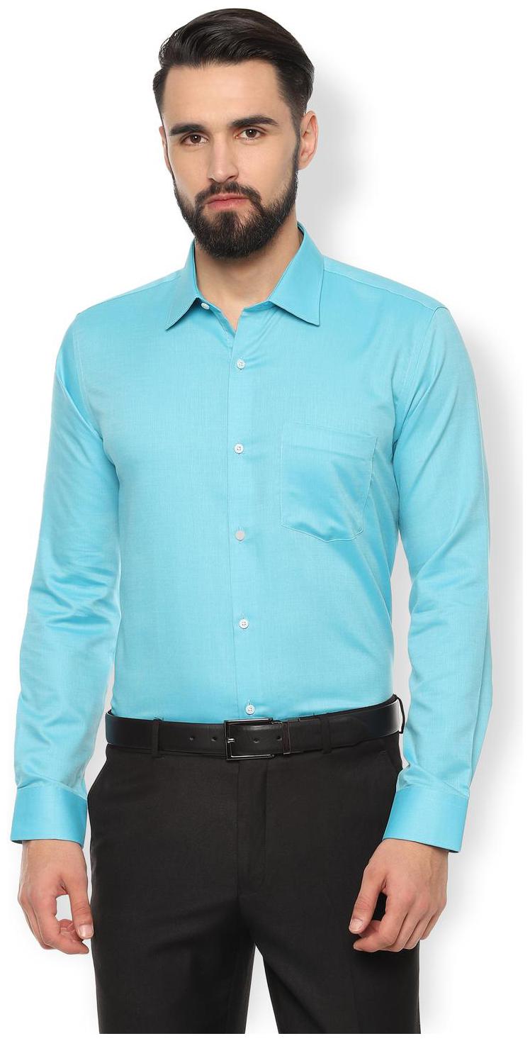 

Van Heusen Men Slim fit Formal Shirt - Blue