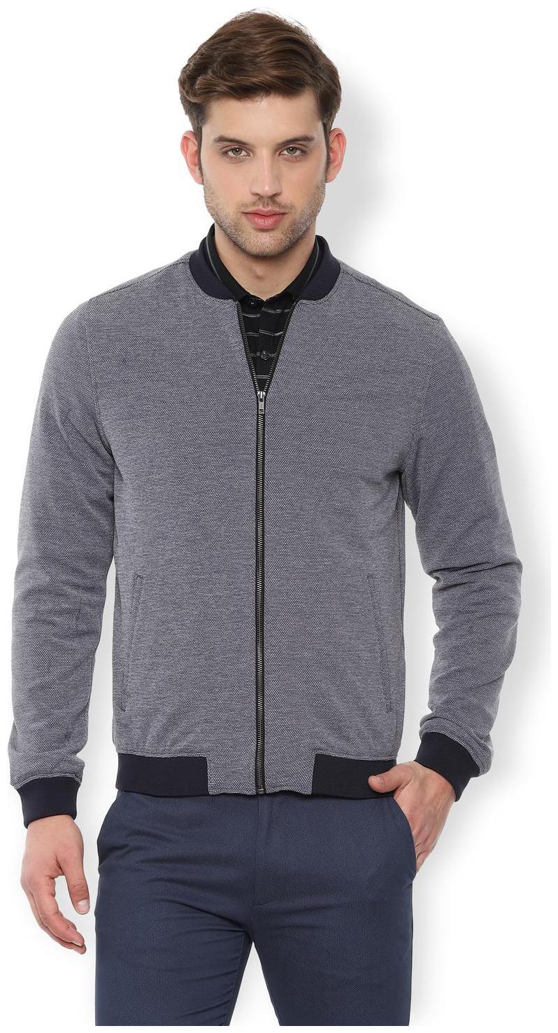 

Van Heusen Men Polyester Blue Jacket