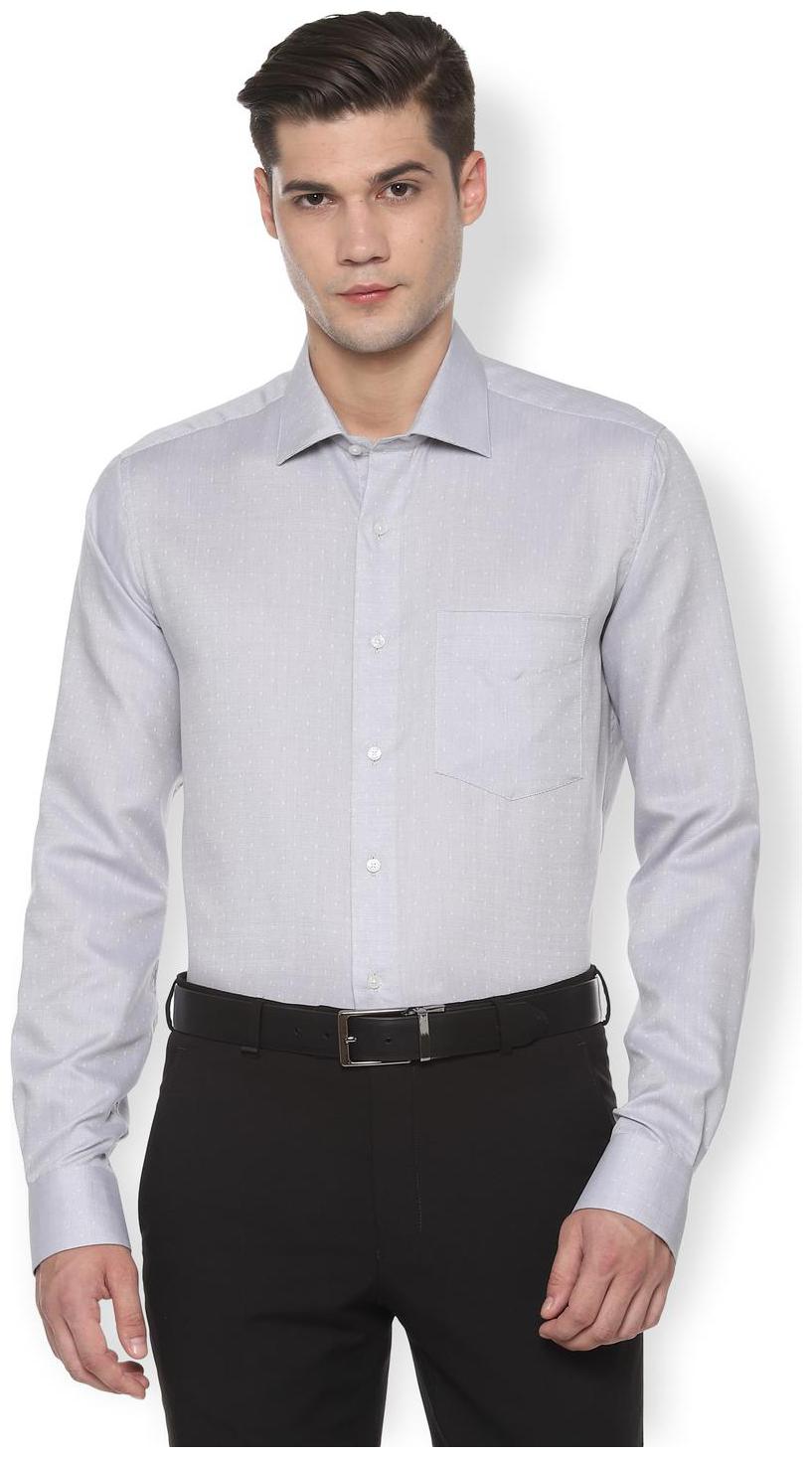 

Van Heusen Men Slim fit Formal Shirt - Grey