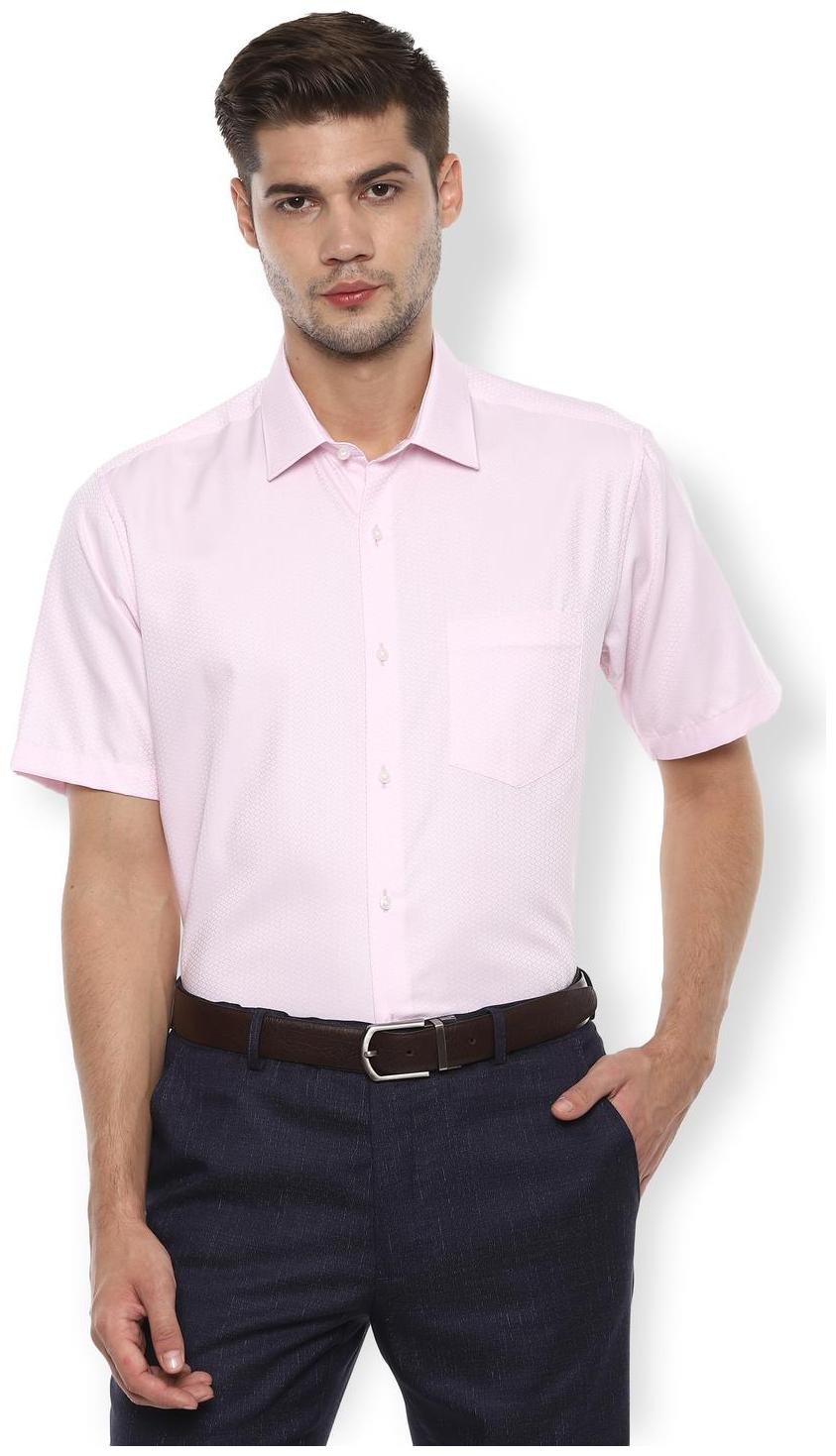 

Van Heusen Men Regular fit Formal Shirt - Pink