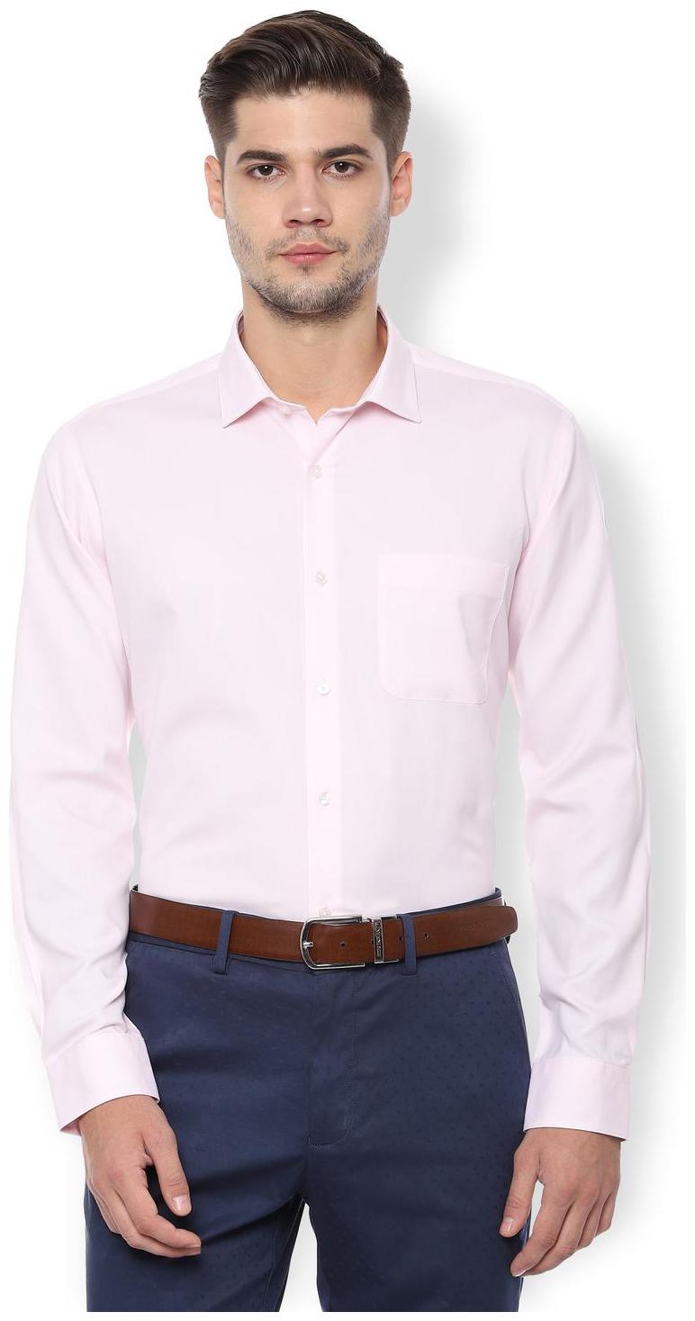 

Van Heusen Men Slim fit Formal Shirt - Pink