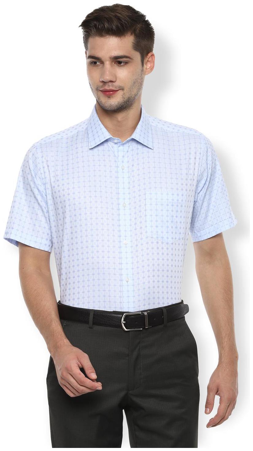 

Van Heusen Men Regular fit Formal Shirt - Blue