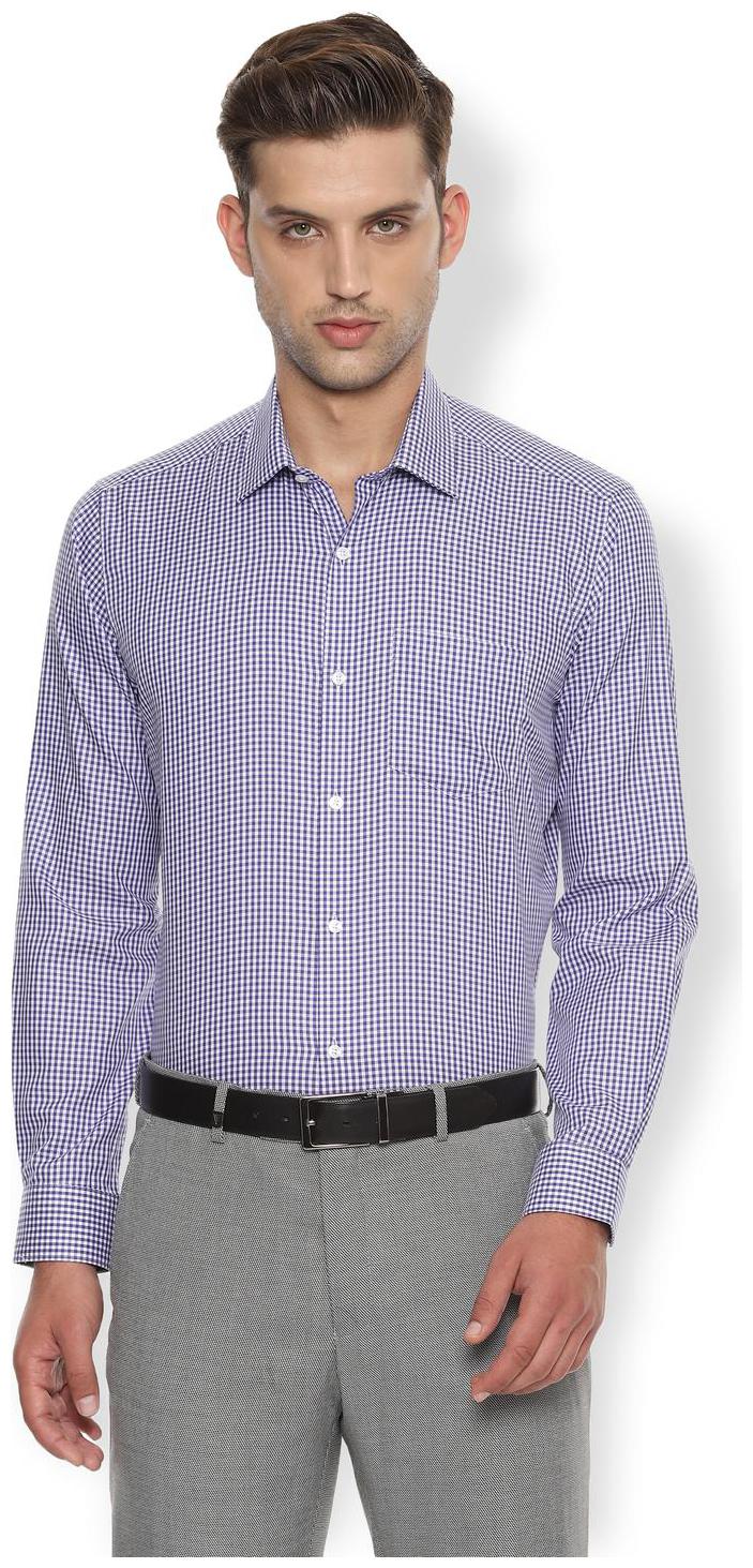 

Van Heusen Men Regular fit Formal Shirt - Purple