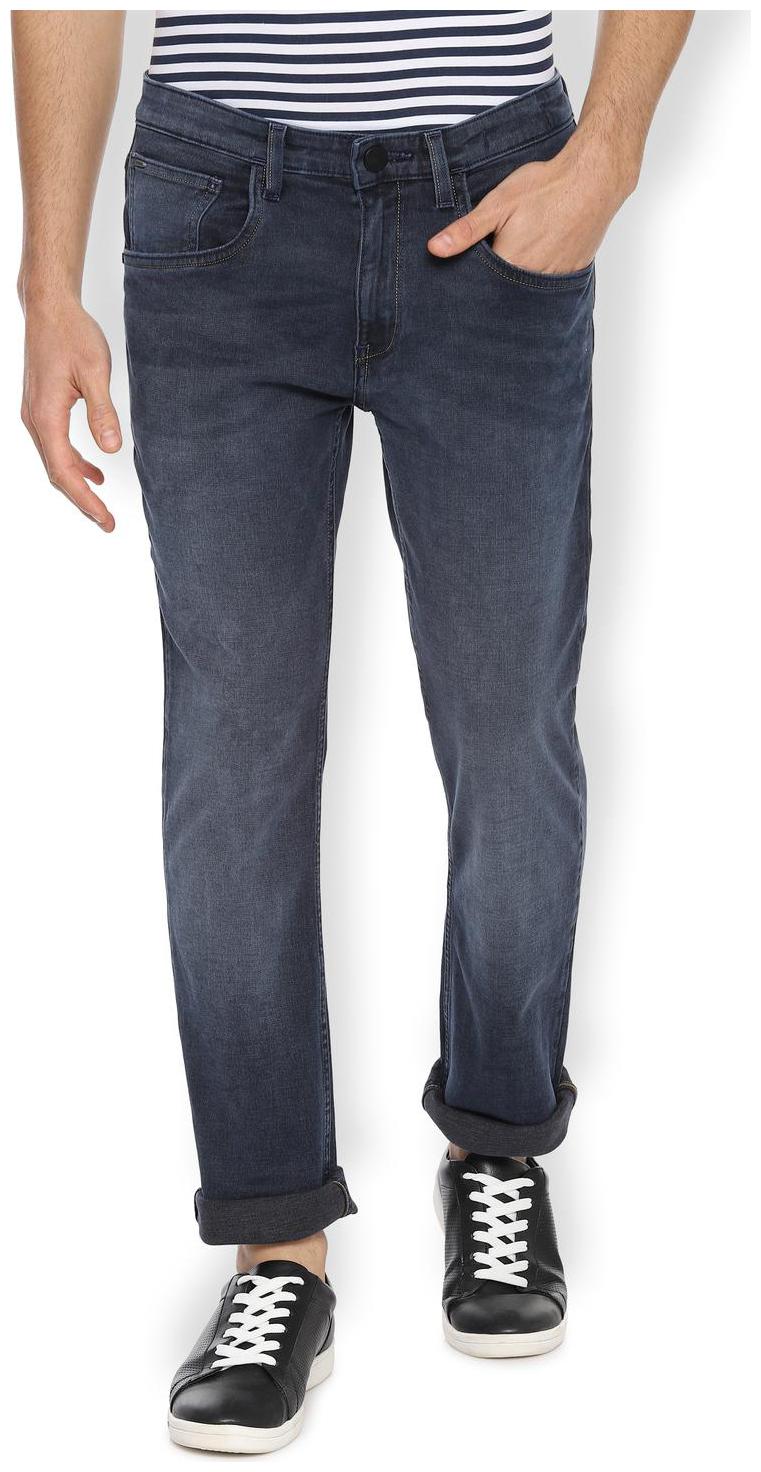

Van Heusen Men Navy Blue Slim Fit Jeans