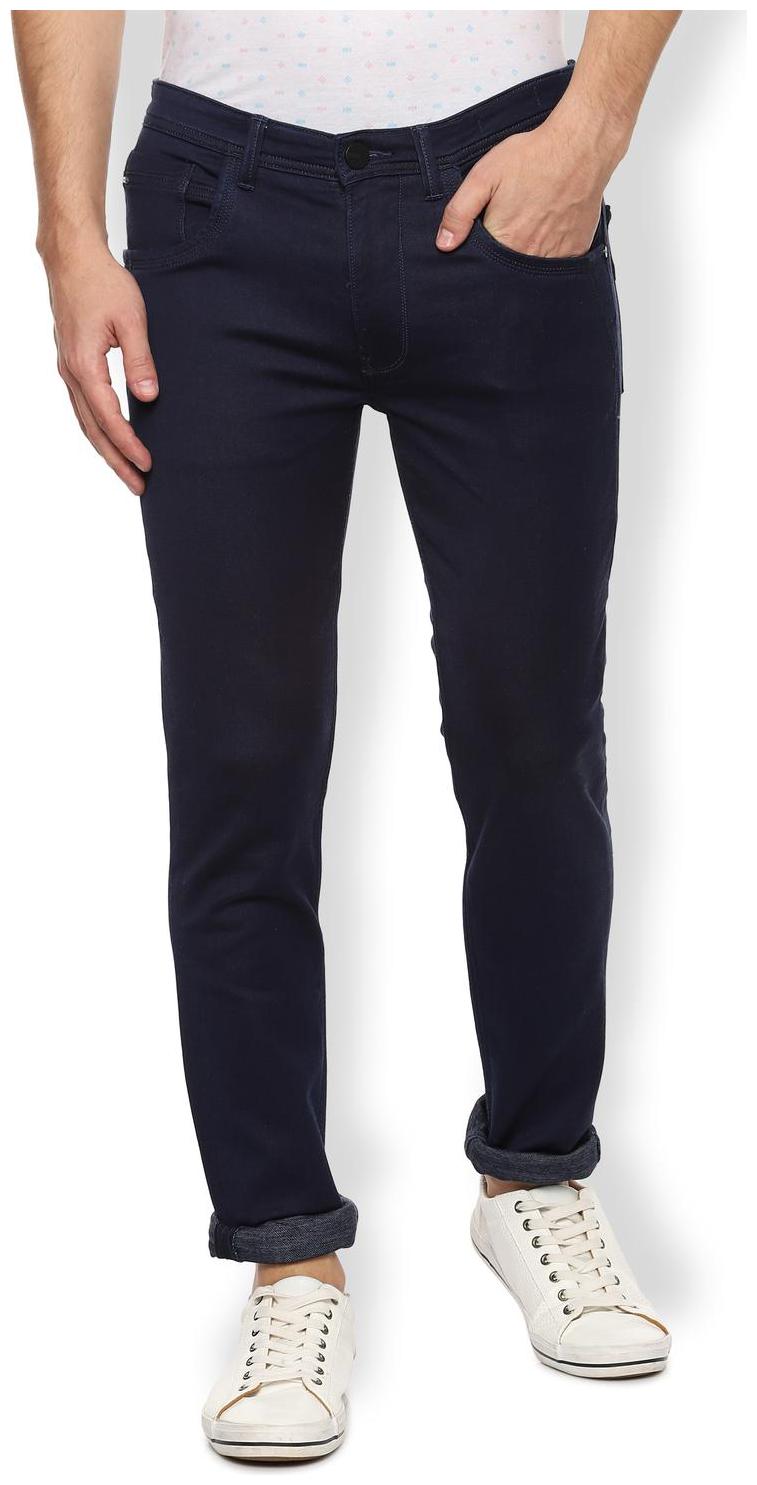 

Van Heusen Men Navy Blue Skinny Fit Jeans