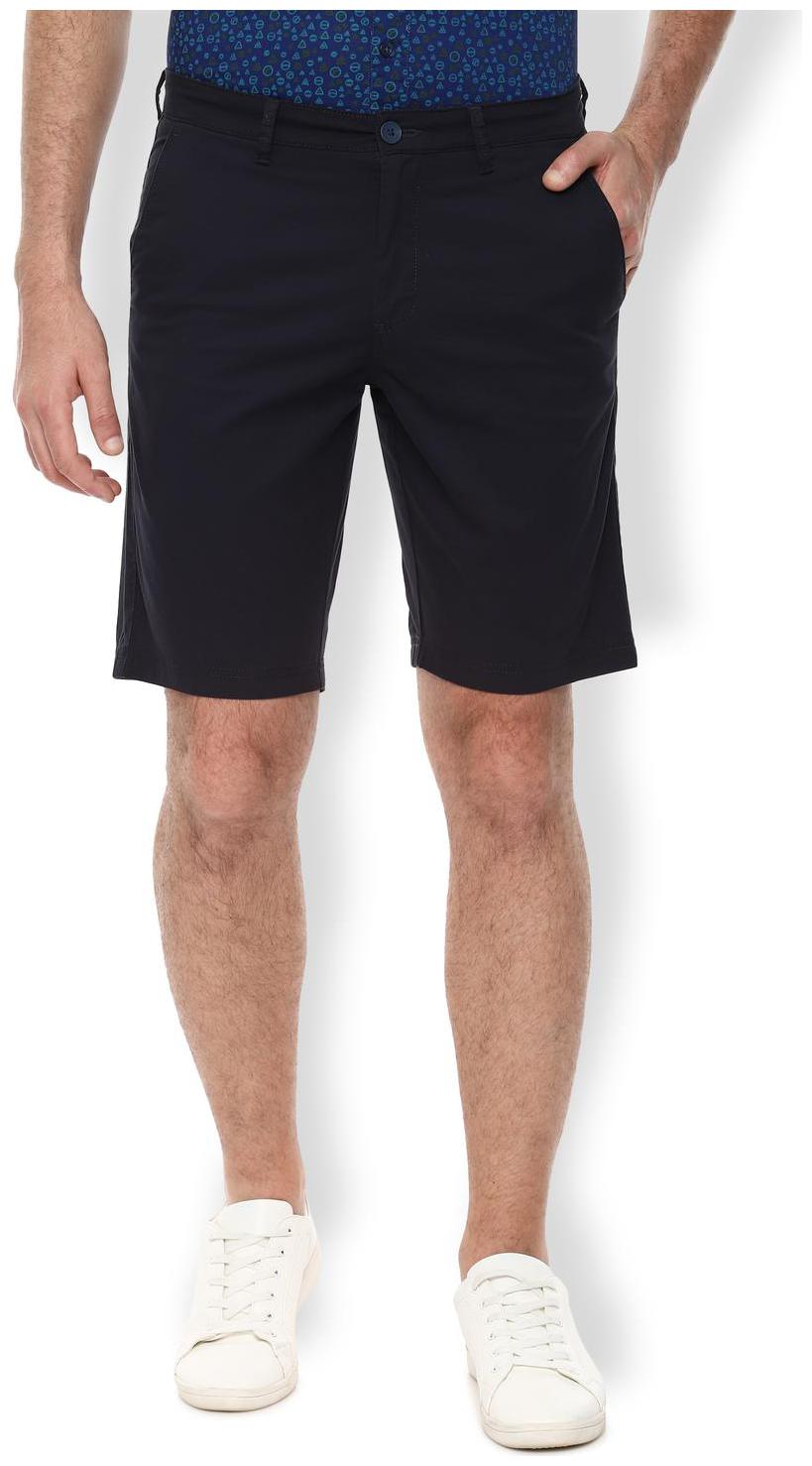

Van Heusen Men Blue Regular Fit Regular Shorts