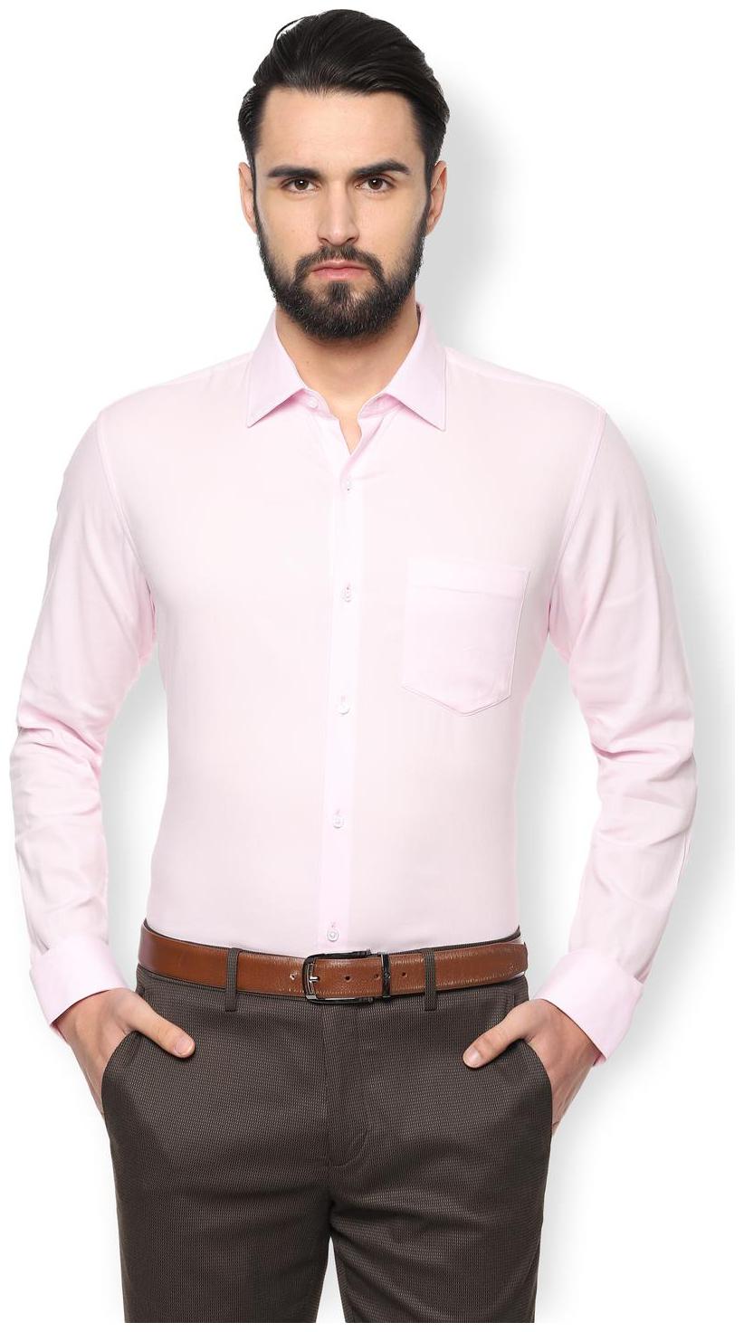 

Van Heusen Men Slim fit Formal Shirt - Pink
