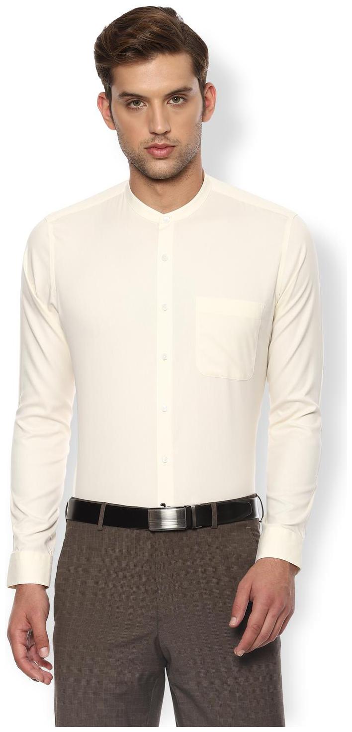 

Van Heusen Men Slim fit Formal Shirt - Yellow