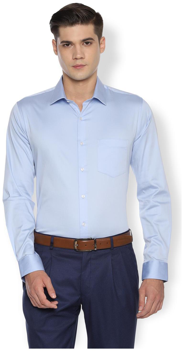 

Van Heusen Men Slim fit Formal Shirt - Blue