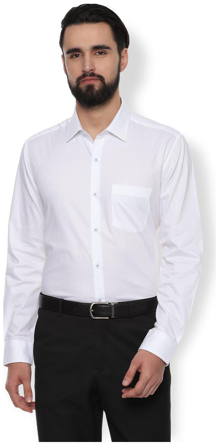 

Van Heusen Men Regular fit Formal Shirt - White