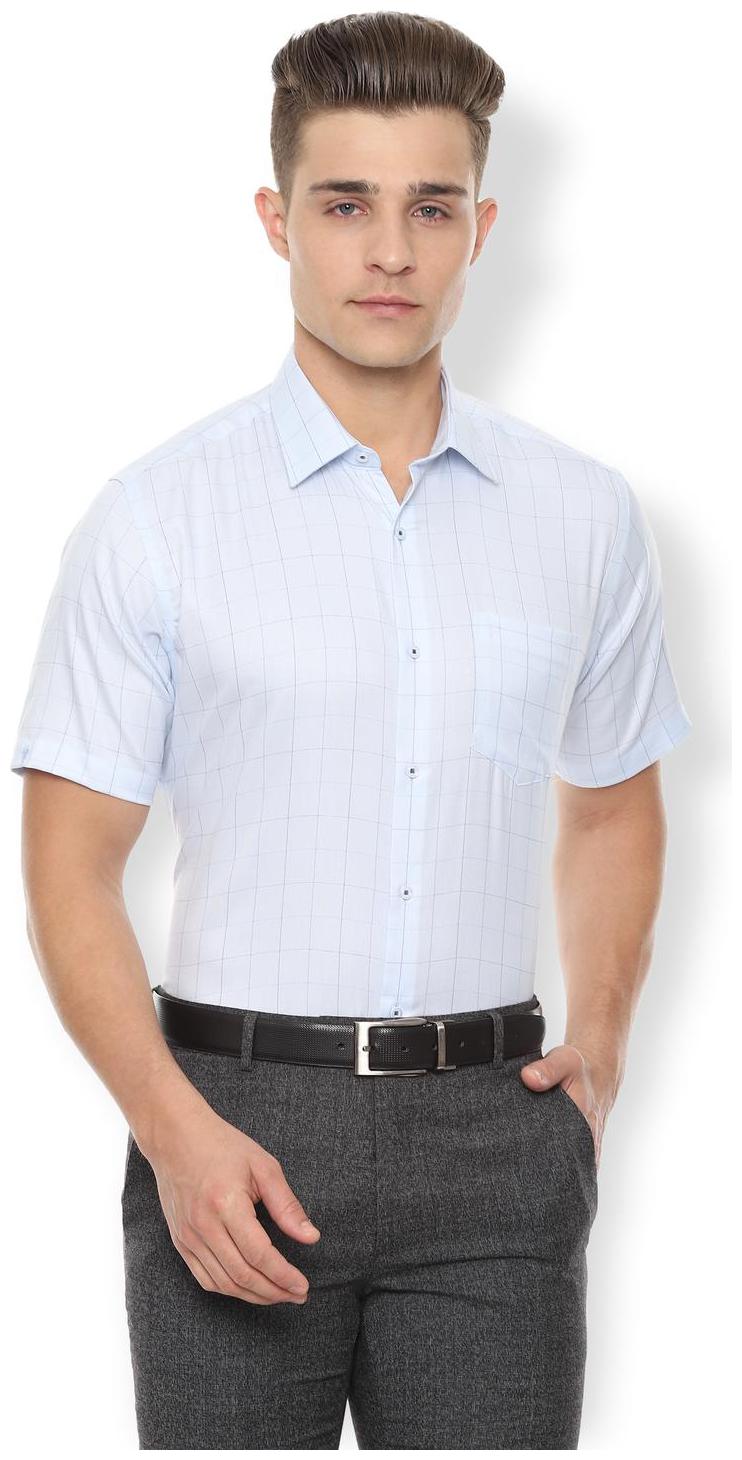 

Van Heusen Men Regular fit Formal Shirt - Blue