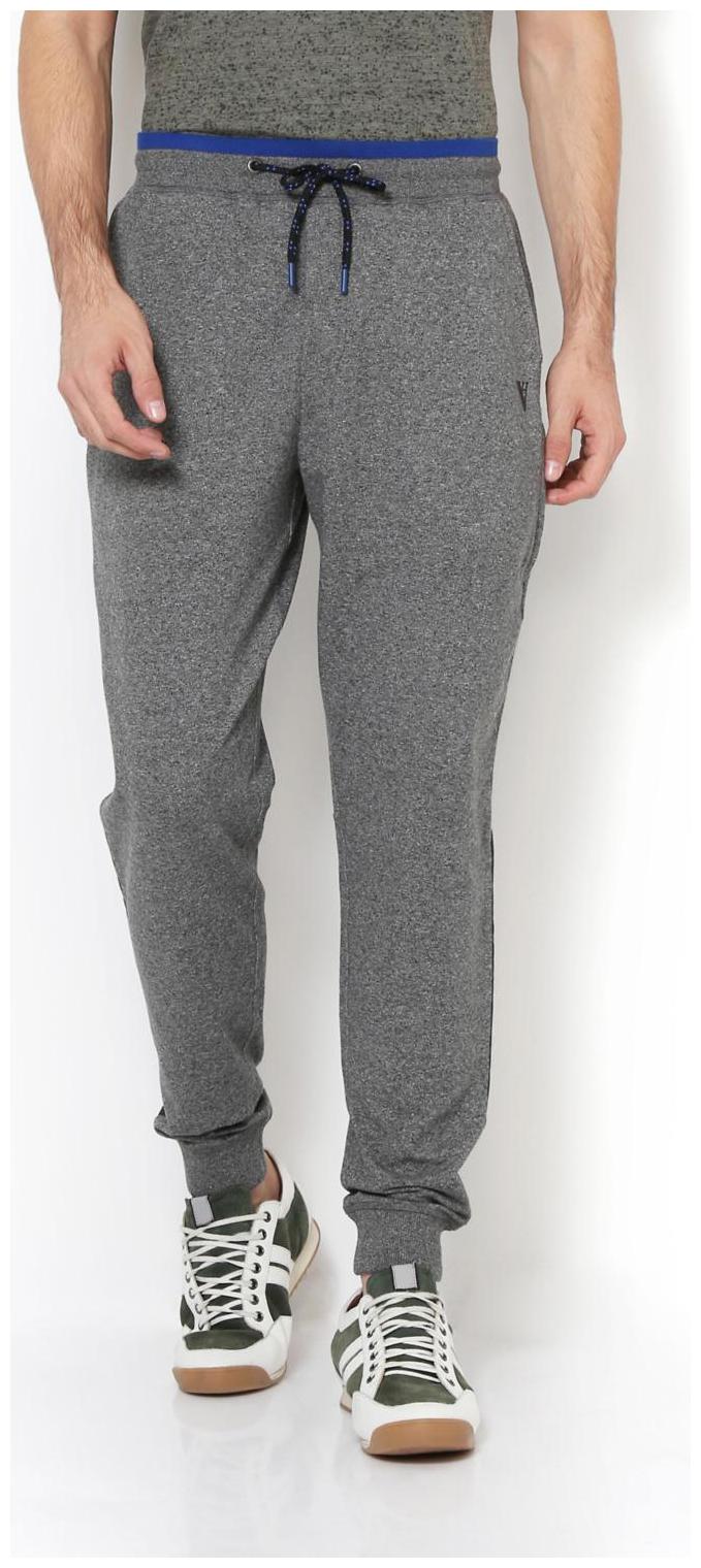 

Van Heusen Men Grey Solid Regular fit Joggers