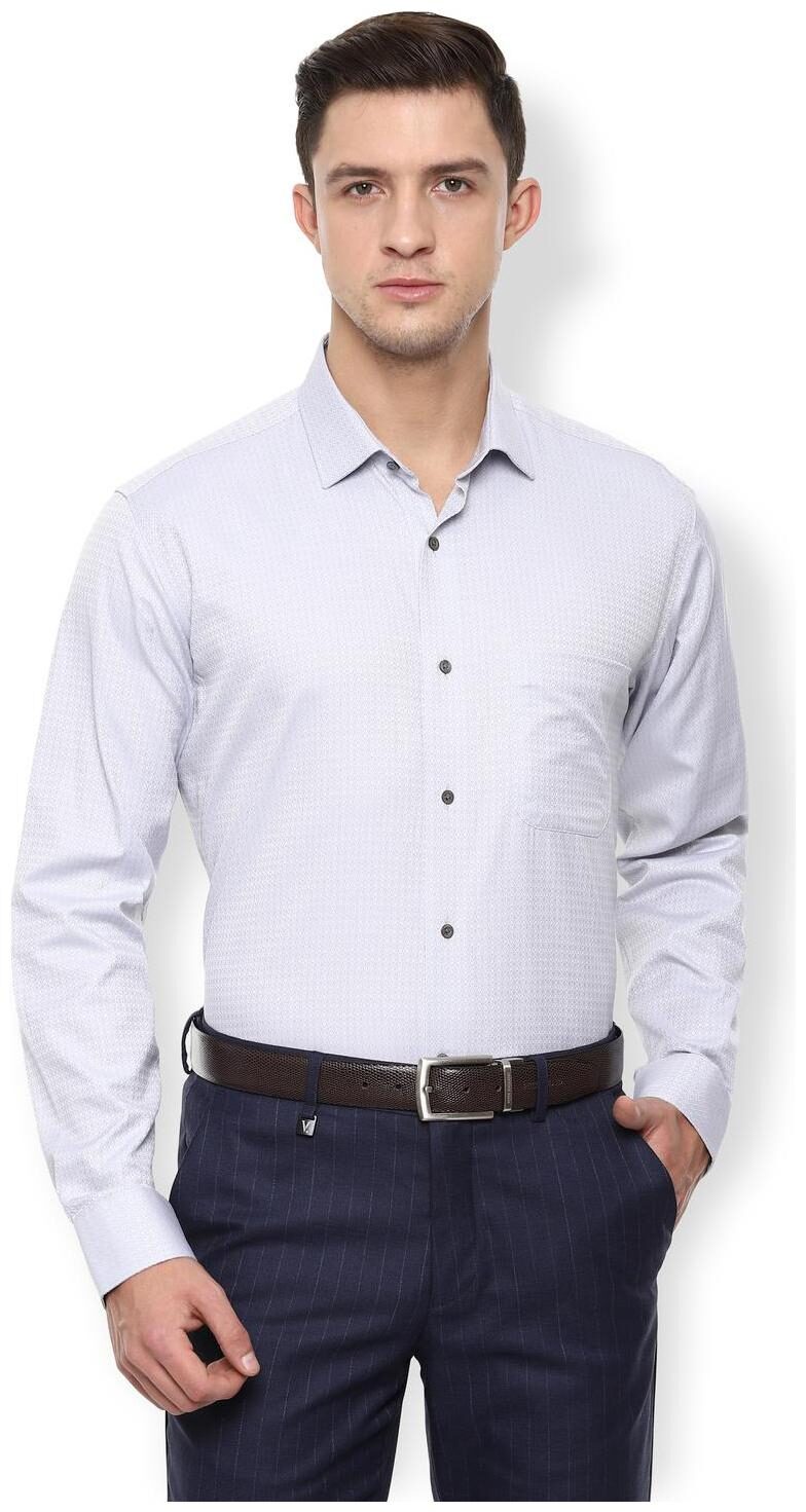 

Van Heusen Men Regular fit Formal Shirt - Grey