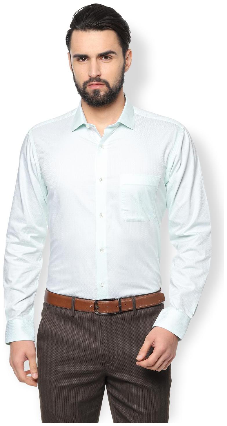 

Van Heusen Men Regular fit Formal Shirt - Green