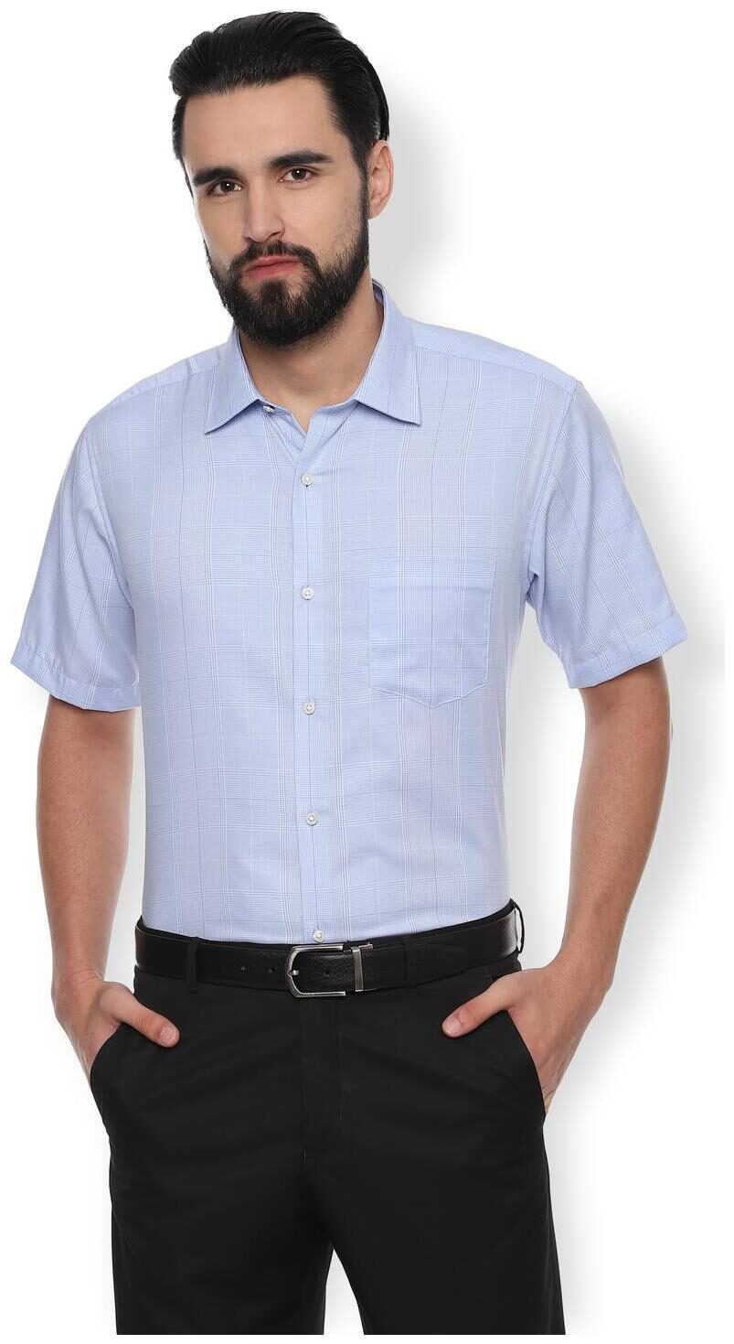 

Van Heusen Men Regular fit Formal Shirt - Blue