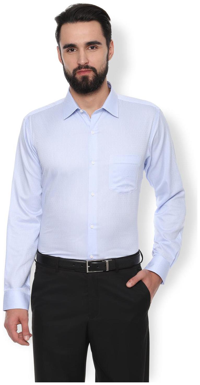 

Van Heusen Men Regular fit Formal Shirt - Blue