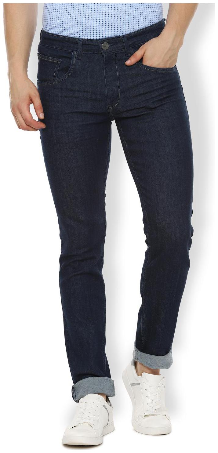 

Van Heusen Men Navy Blue Slim Fit Jeans