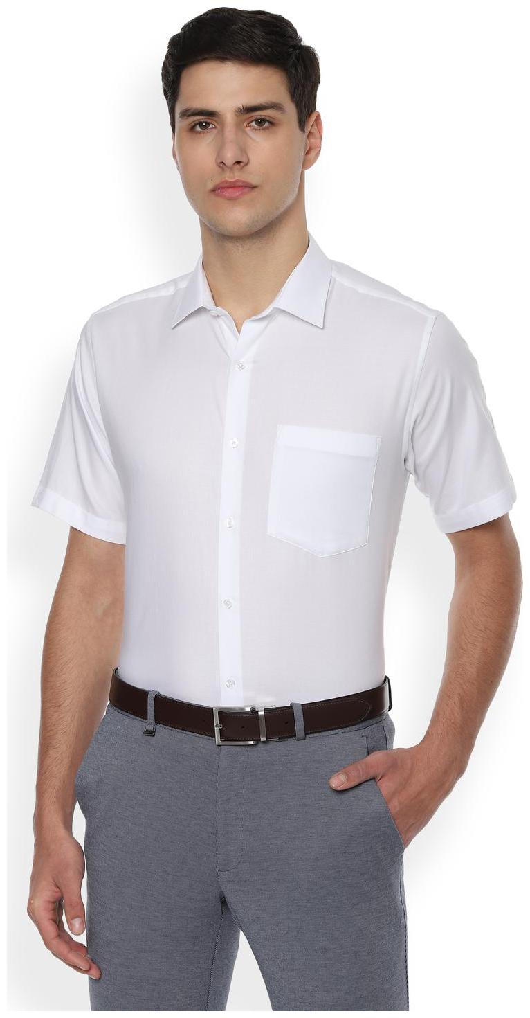 

Van Heusen Men Regular fit Formal Shirt - White
