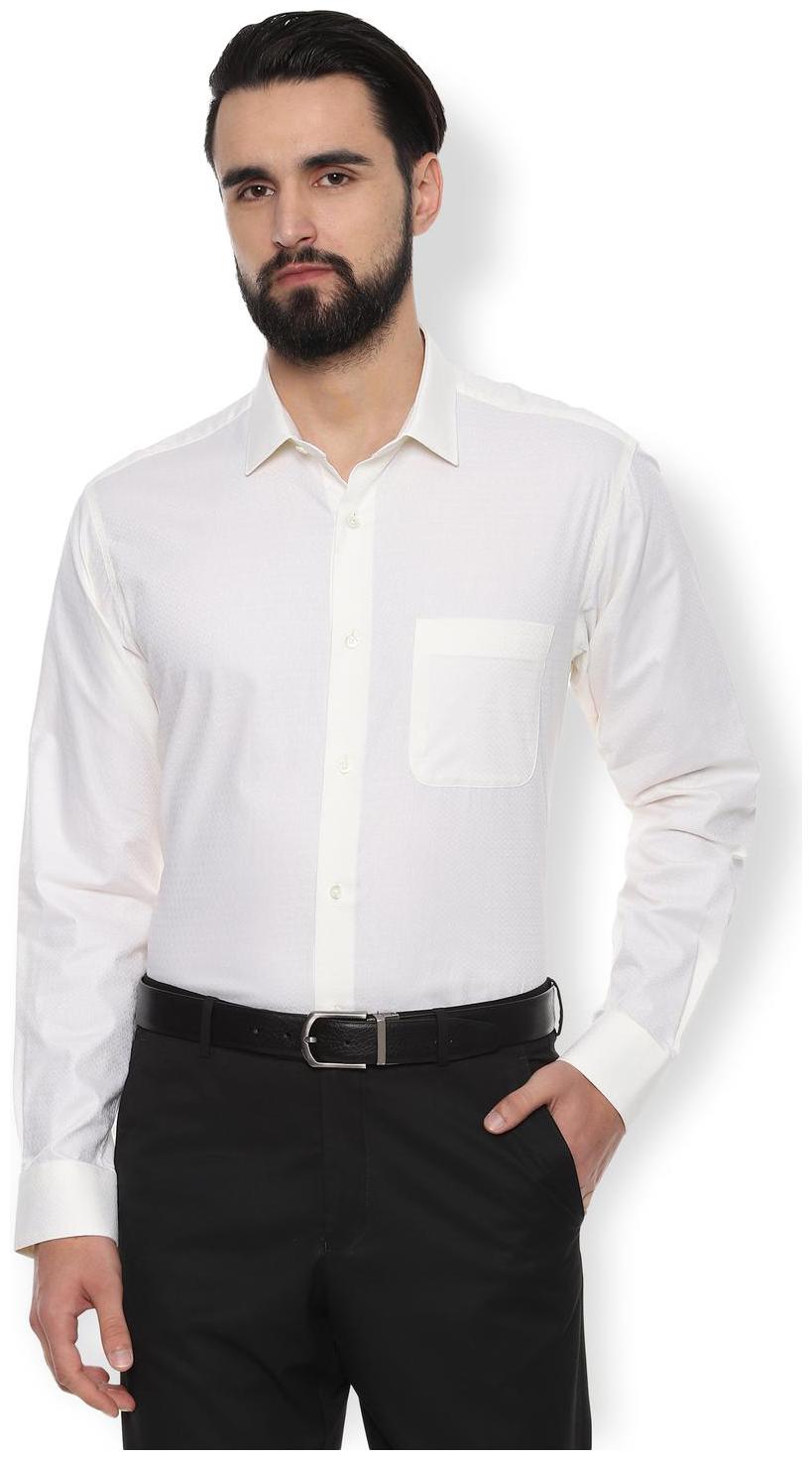 

Van Heusen Men Regular fit Formal Shirt - White