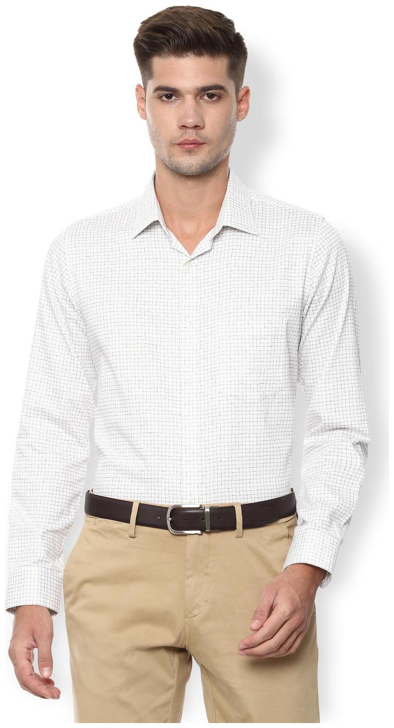 

Van Heusen Men Slim fit Formal Shirt - White