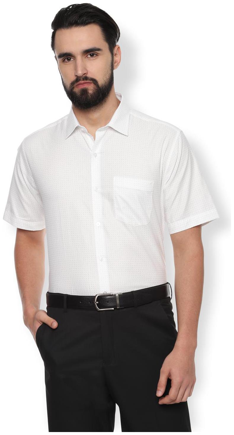 

Van Heusen Men Regular fit Formal Shirt - White