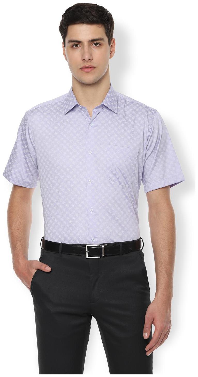 

Van Heusen Men Regular fit Formal Shirt - Purple