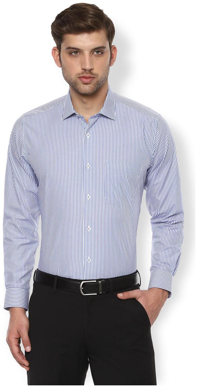 

Van Heusen Men Regular fit Formal Shirt - Blue