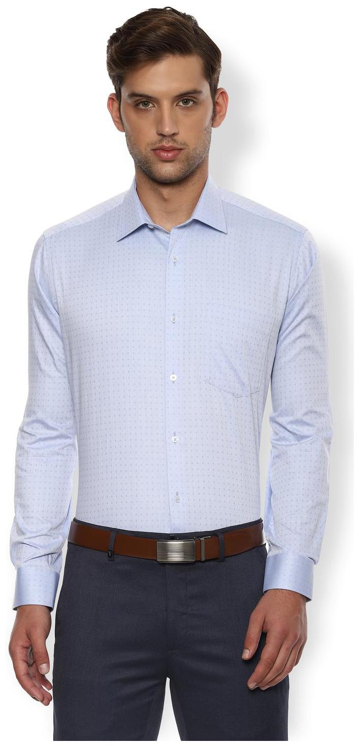 

Van Heusen Men Regular fit Formal Shirt - Blue