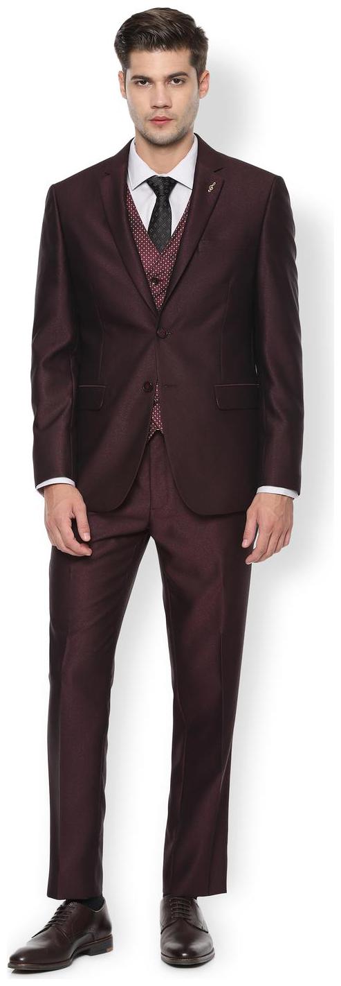 

Van Heusen Maroon Three Piece Suit