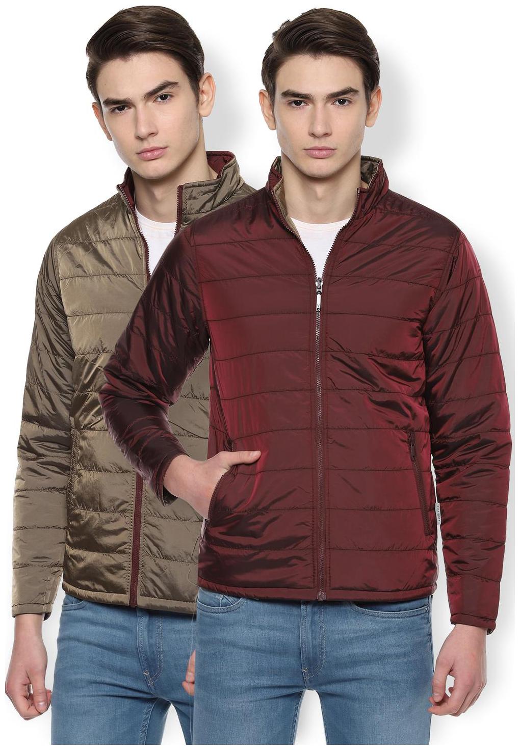 

Van Heusen Maroon Reversible Jacket
