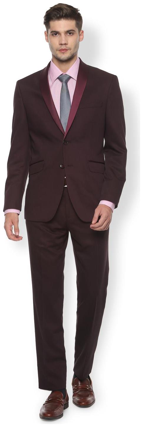 

Van Heusen Maroon Two Piece Suit
