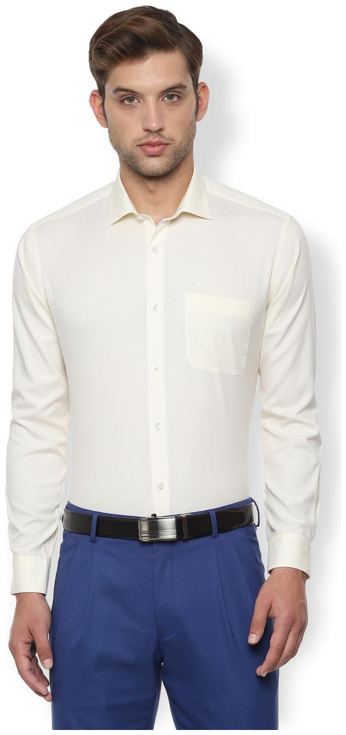 

Van Heusen Men Regular fit Formal Shirt - Cream