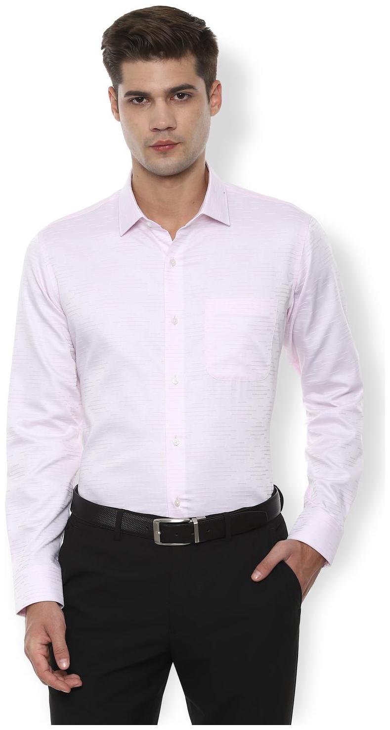 

Van Heusen Men Slim fit Formal Shirt - Pink