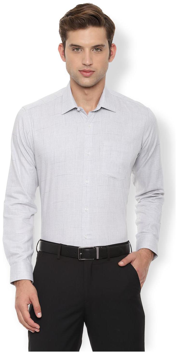 

Van Heusen Men Slim fit Formal Shirt - Grey