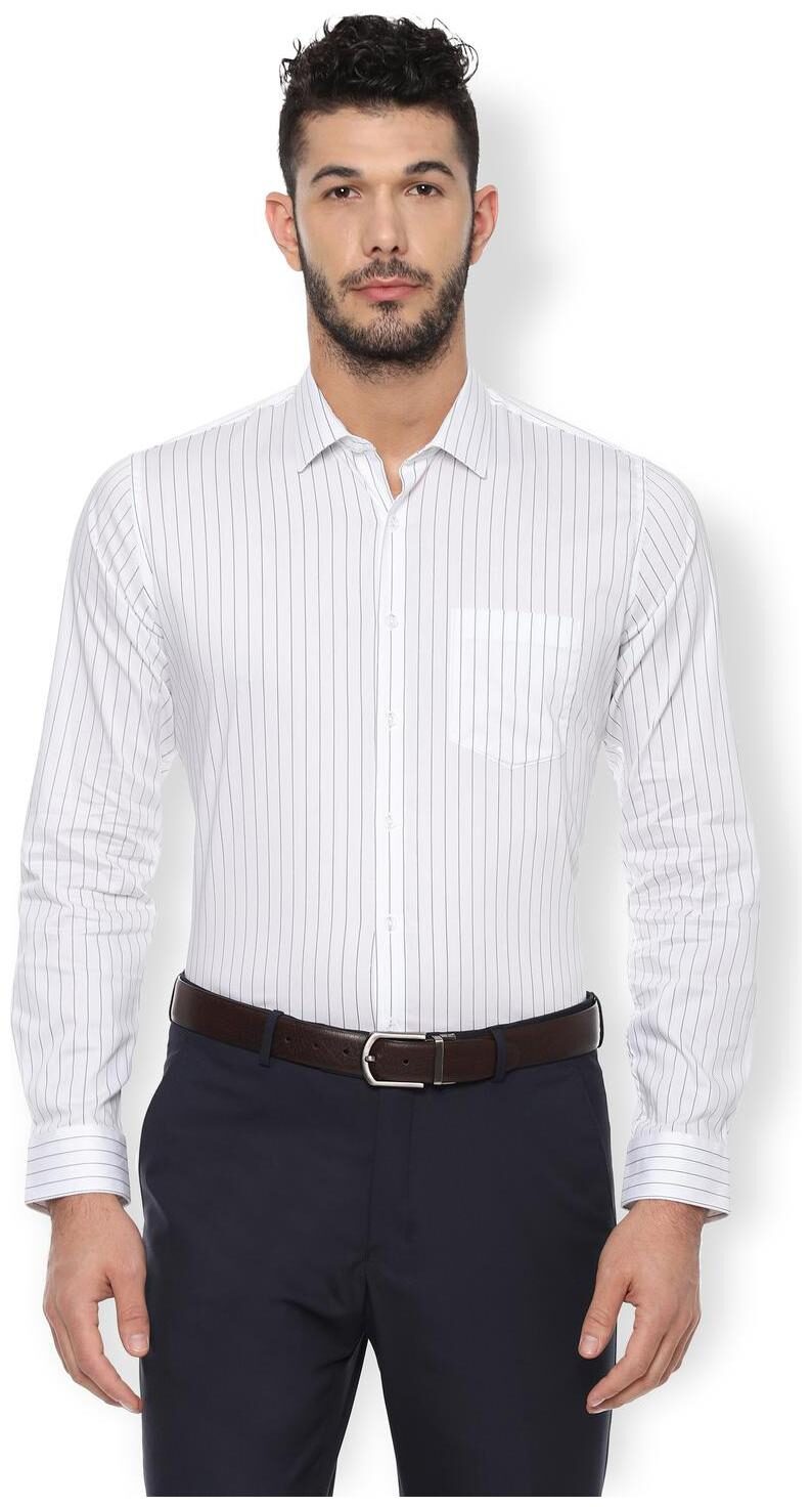 

Van Heusen Men Slim fit Formal Shirt - White