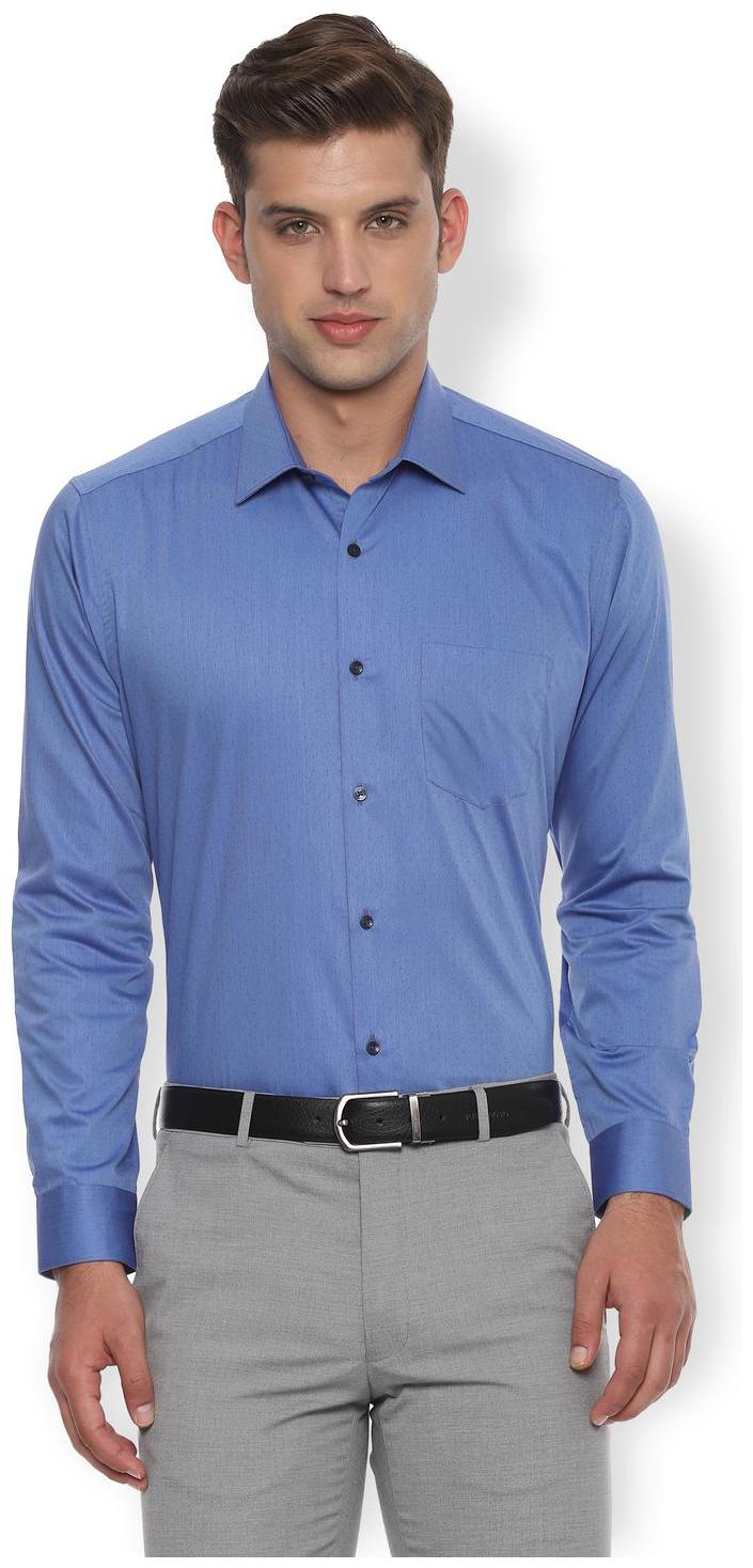 

Van Heusen Men Regular fit Formal Shirt - Purple