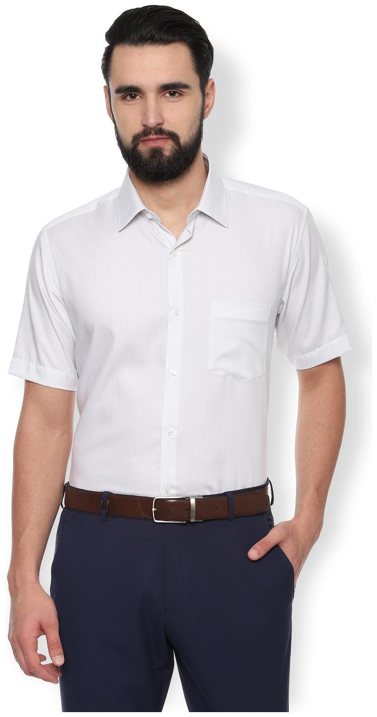 

Van Heusen Men Regular fit Formal Shirt - White