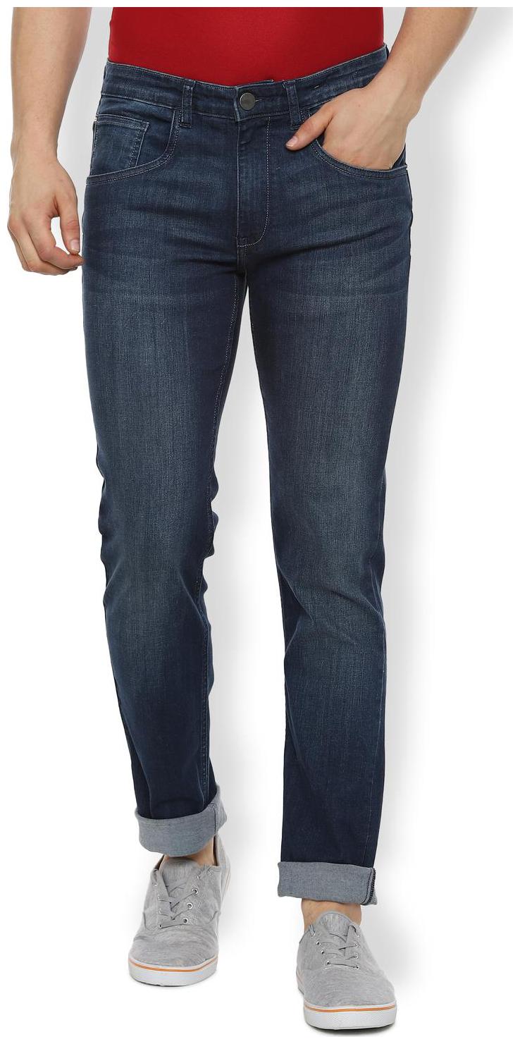 

Van Heusen Men Navy Blue Slim Fit Jeans