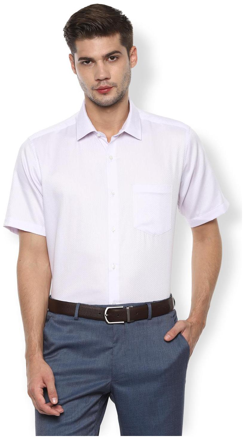

Van Heusen Men Regular fit Formal Shirt - Purple