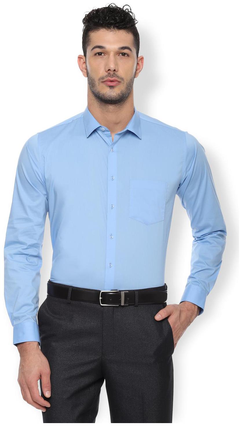 

Van Heusen Men Slim fit Formal Shirt - Blue
