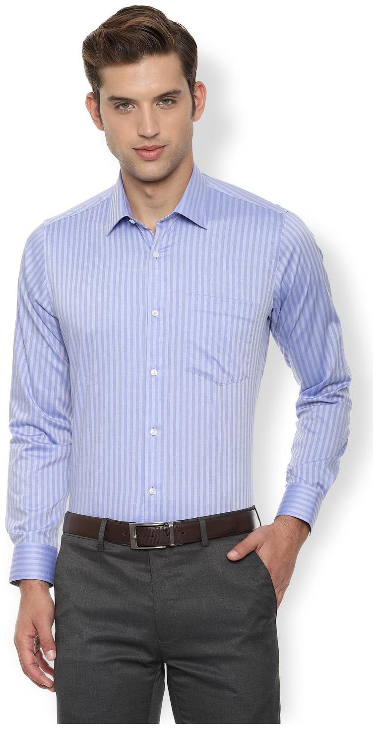 

Van Heusen Men Slim fit Formal Shirt - Blue