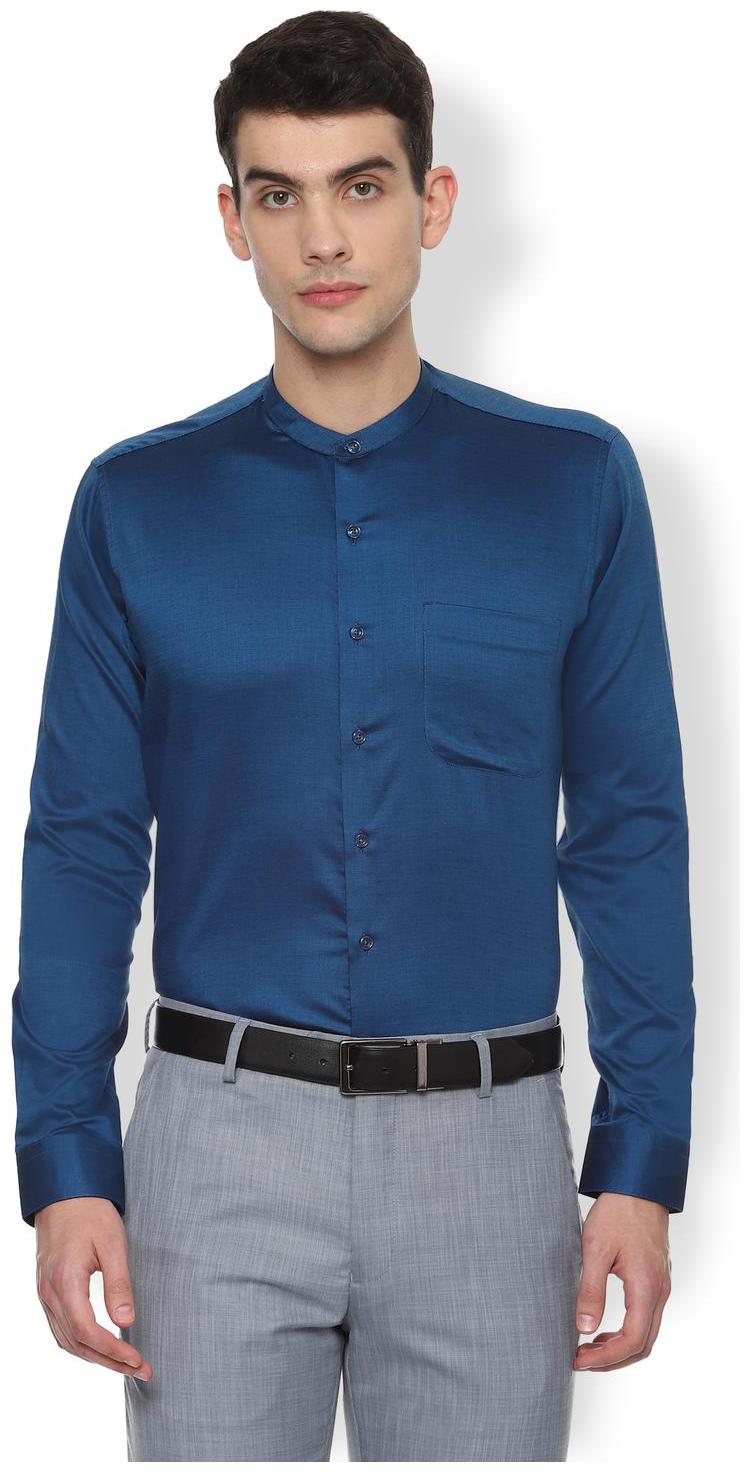 

Van Heusen Men Slim fit Formal Shirt - Blue