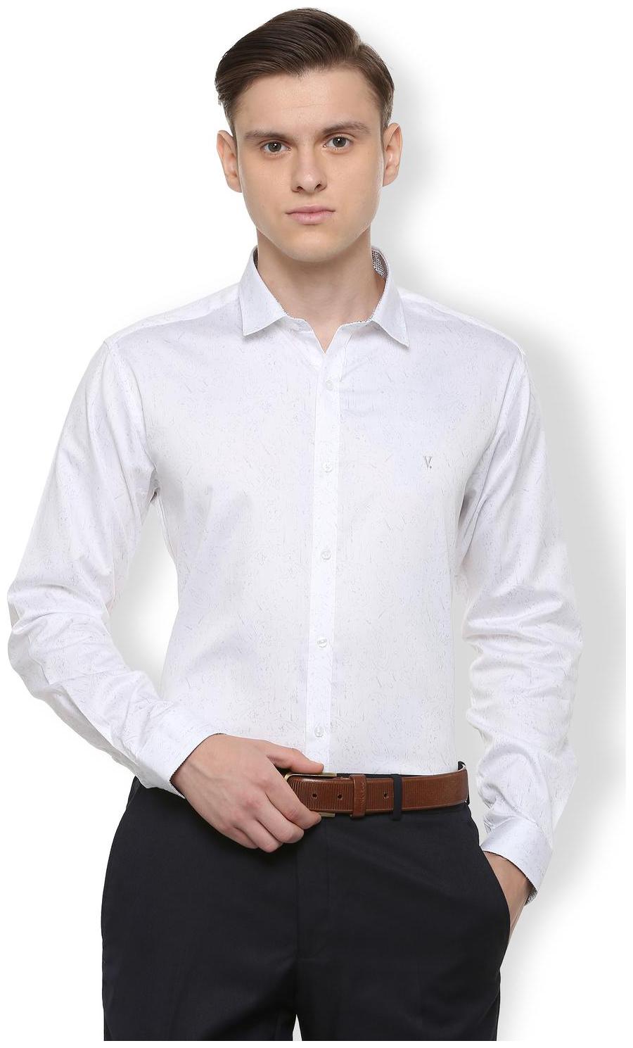 

Van Heusen Men Slim fit Formal Shirt - White