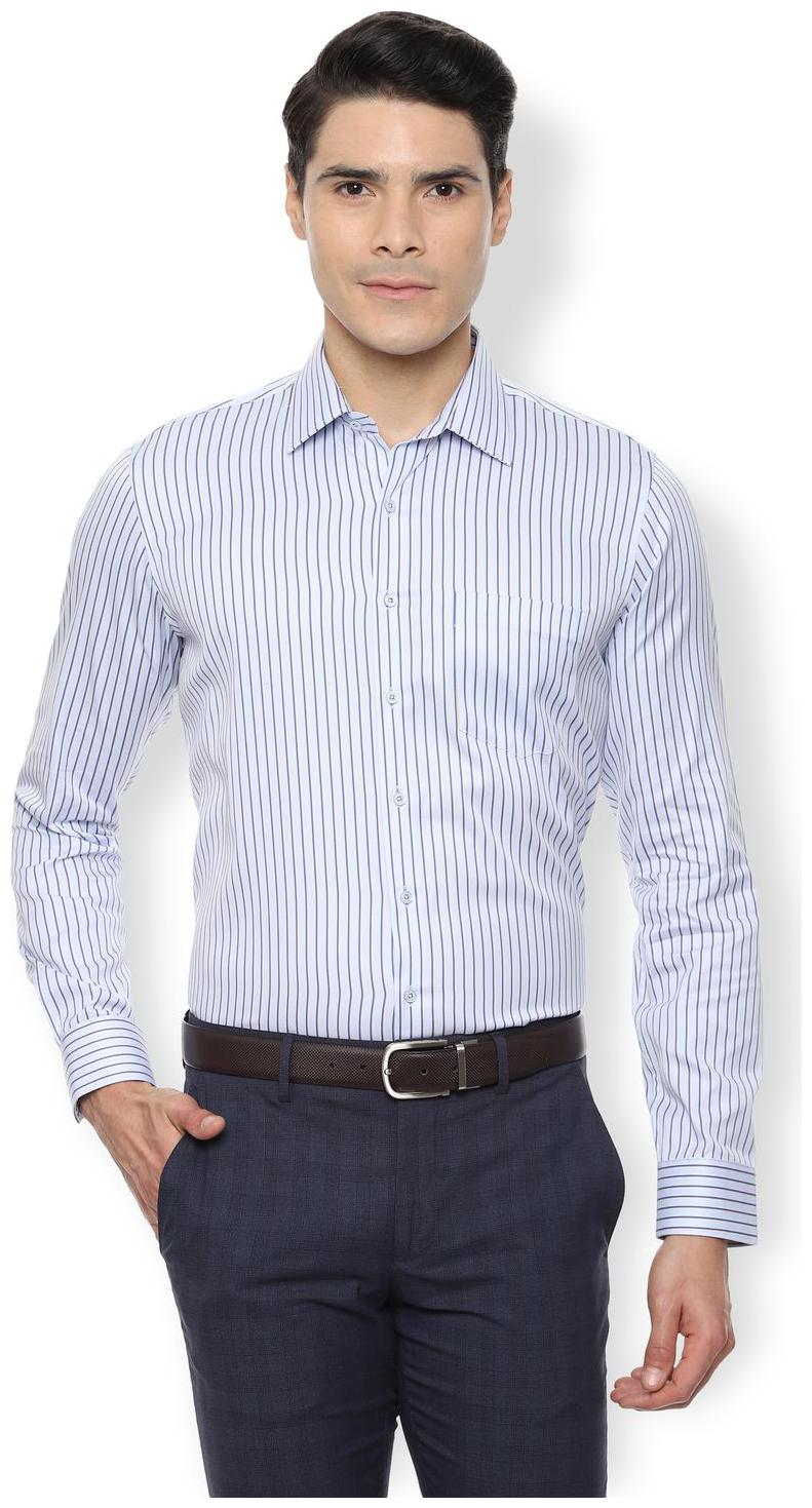 

Van Heusen Men Slim fit Formal Shirt - Blue
