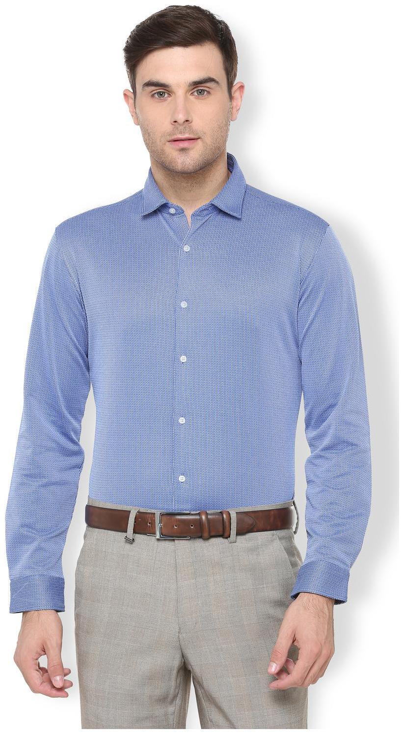 

Van Heusen Men Slim fit Formal Shirt - Blue
