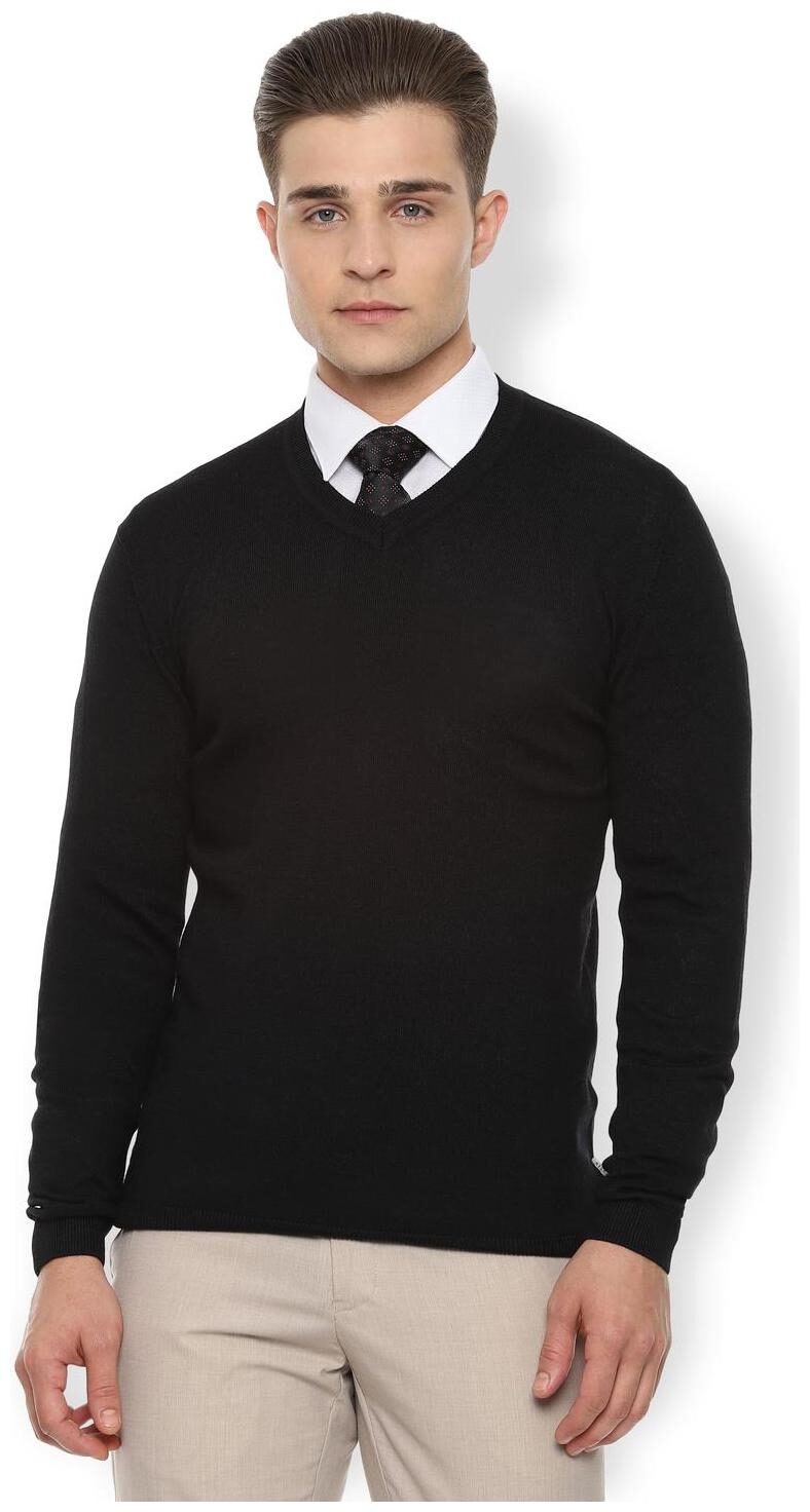 

Van Heusen Men Wool Pullover Black