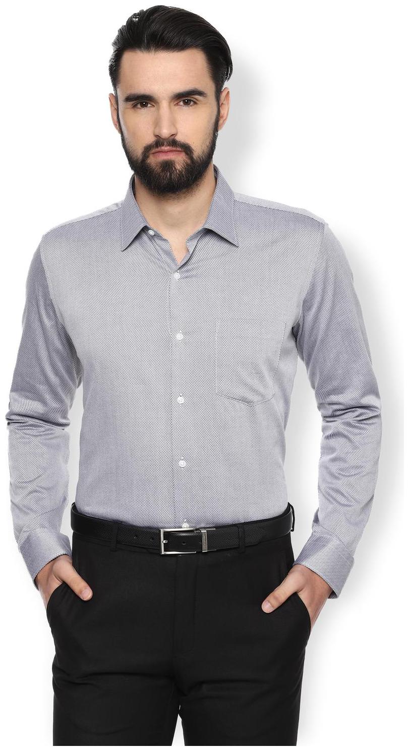 

Van Heusen Men Slim fit Formal Shirt - Grey