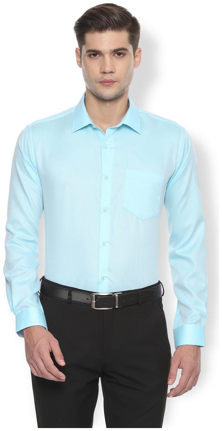 

Van Heusen Men Regular fit Formal Shirt - Blue
