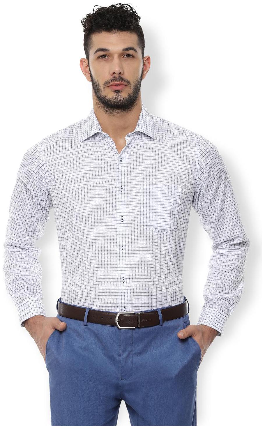 

Van Heusen Men Slim fit Formal Shirt - White