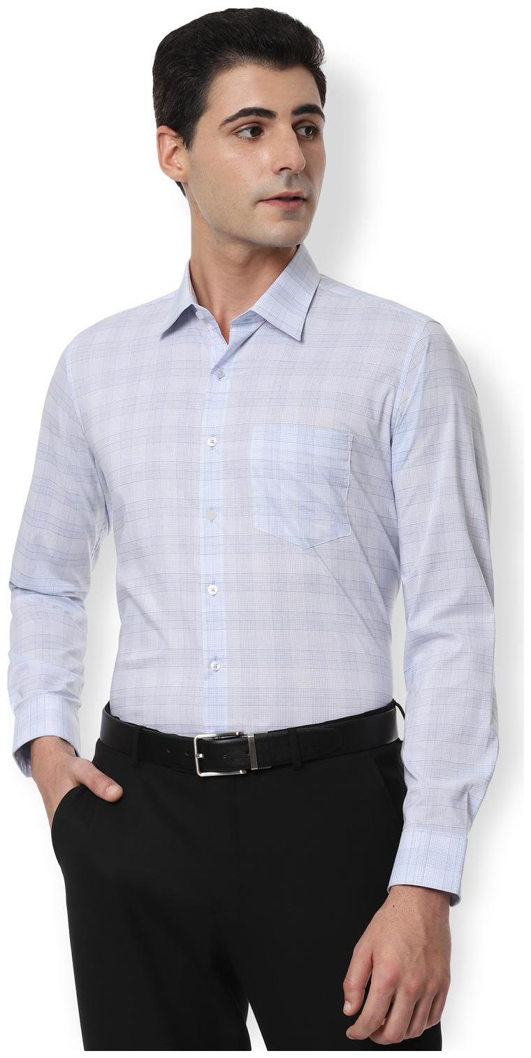 

Van Heusen Men Slim fit Formal Shirt - Blue